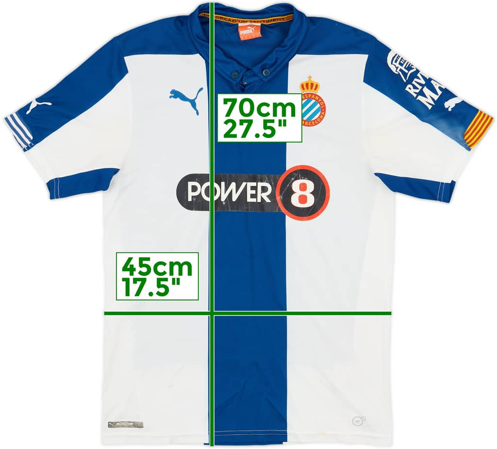 2014-15 Espanyol Home Shirt - 5/10 - (S)