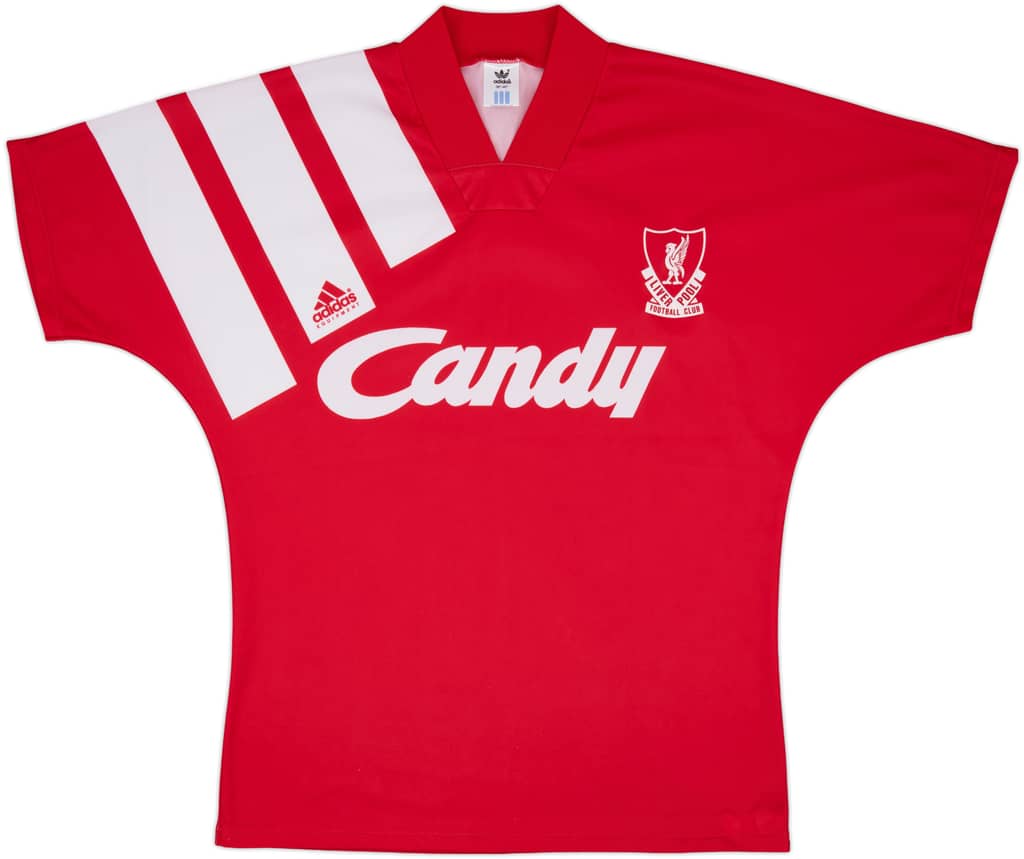 1991-92 Liverpool Home Shirt - 9/10 - (M)