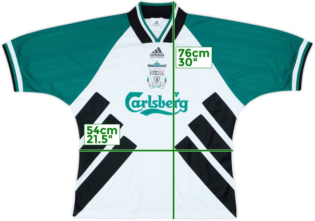 1993-95 Liverpool Away Shirt - 9/10 - (L)
