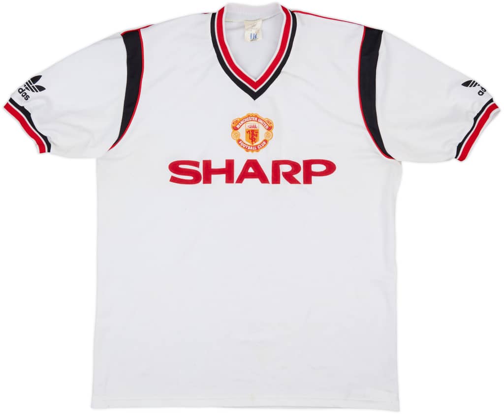 1984-86 Manchester United Away Shirt - 7/10 - (L)