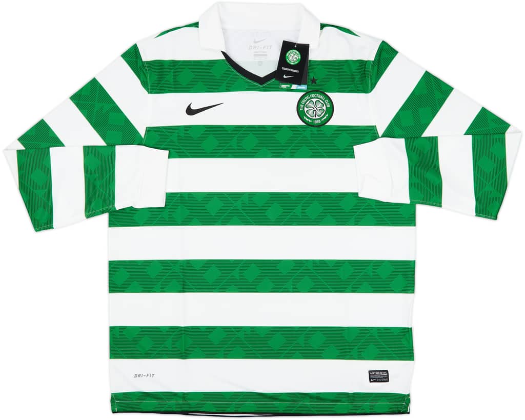 2010-12 Celtic Home L/S Shirt (XL)