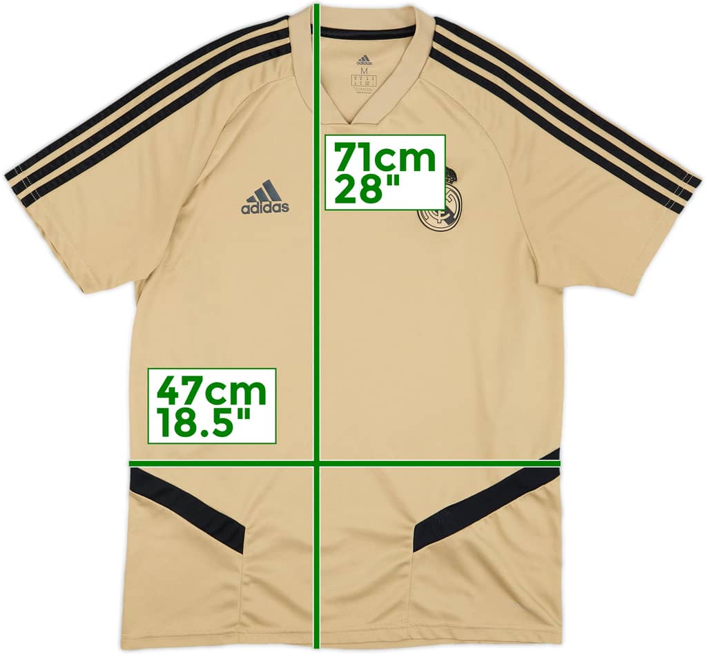 2019-20 Real Madrid adidas Training Shirt - 8/10 - (M)