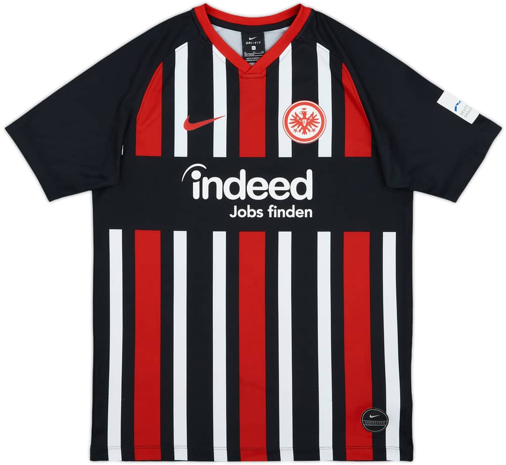 2019-20 Eintracht Frankfurt Home Shirt - 8/10 - (XL.Boys)