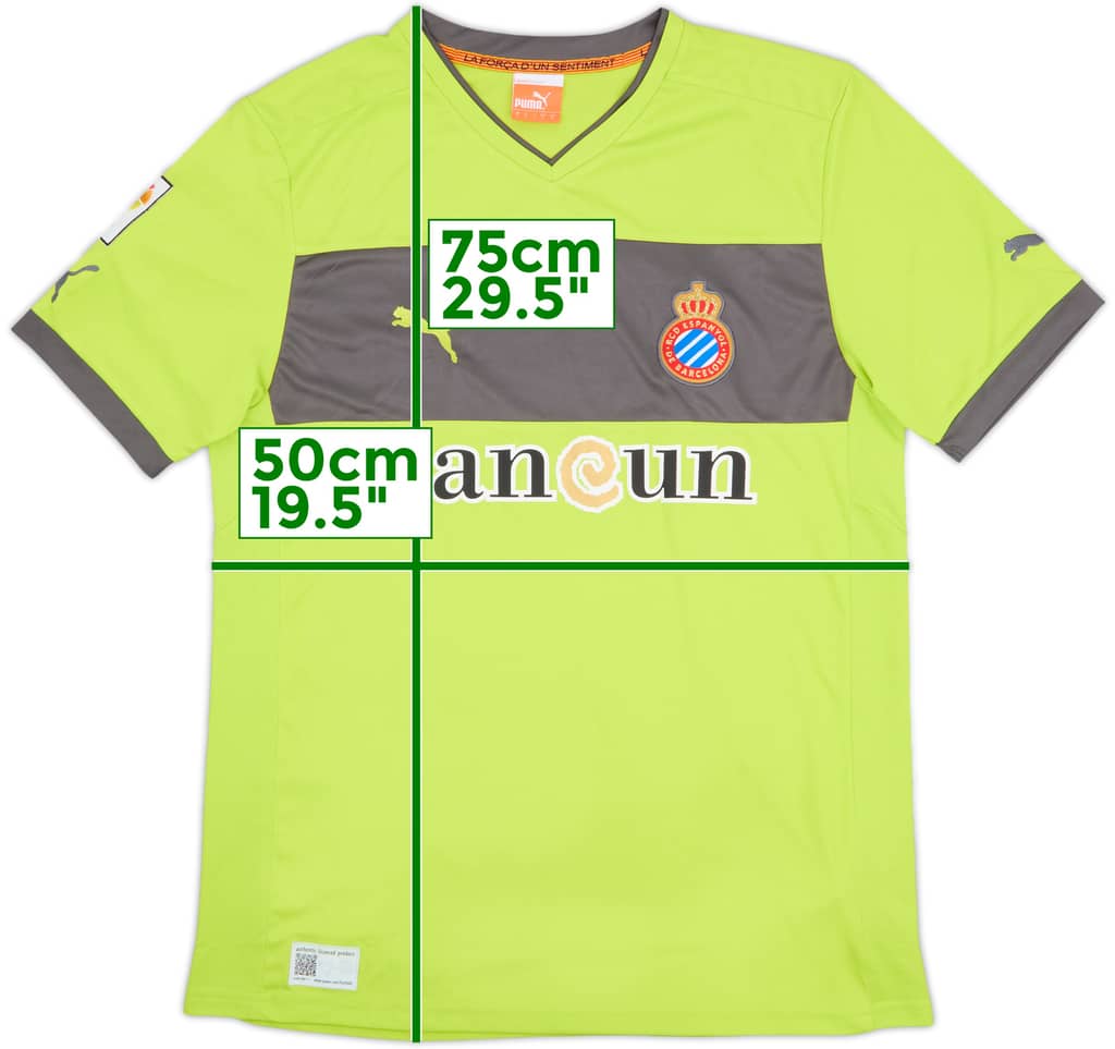 2012-13 Espanyol Away Shirt - 10/10 - (L)