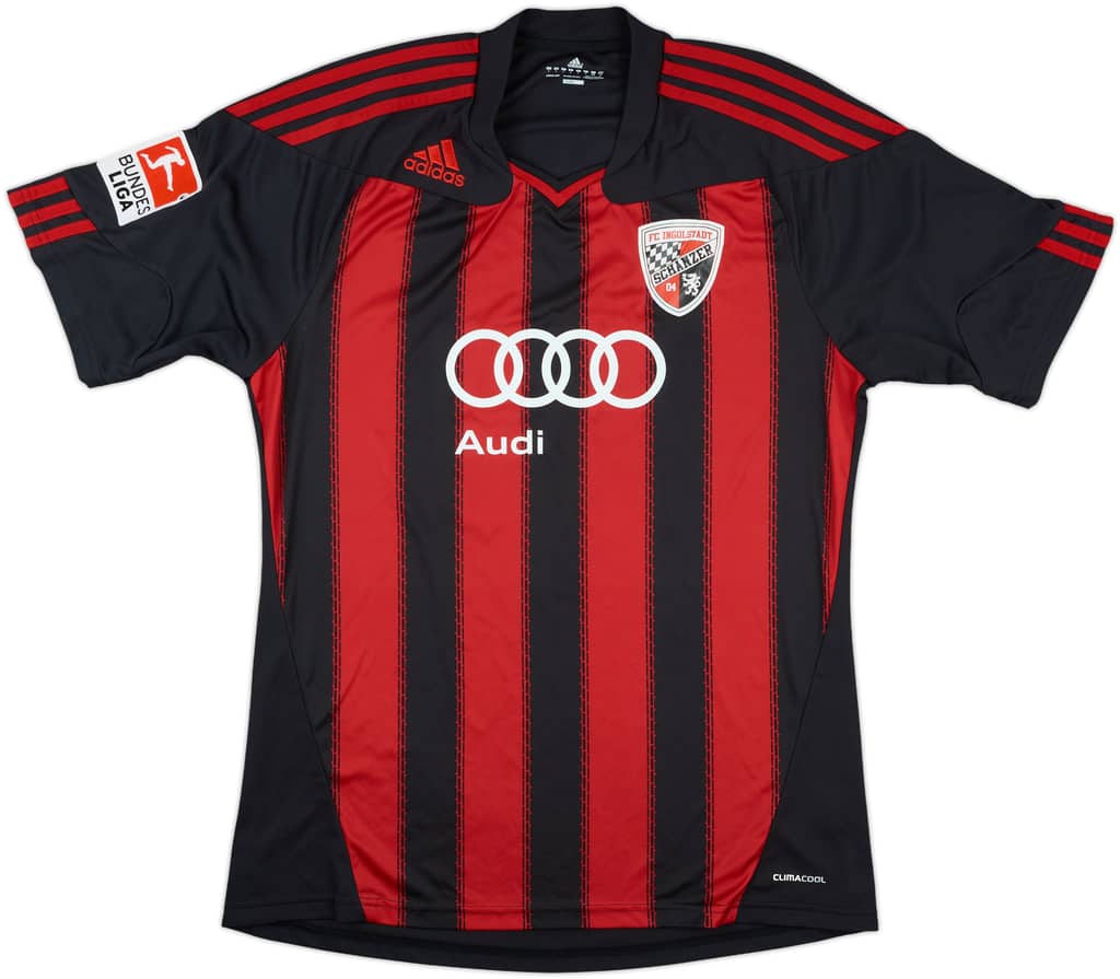 2010-11 Ingolstadt Match Issue Signed Home Shirt Wittek #35