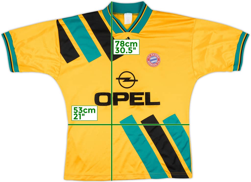 1993-96 Bayern Munich Away Shirt - 8/10 - (L)