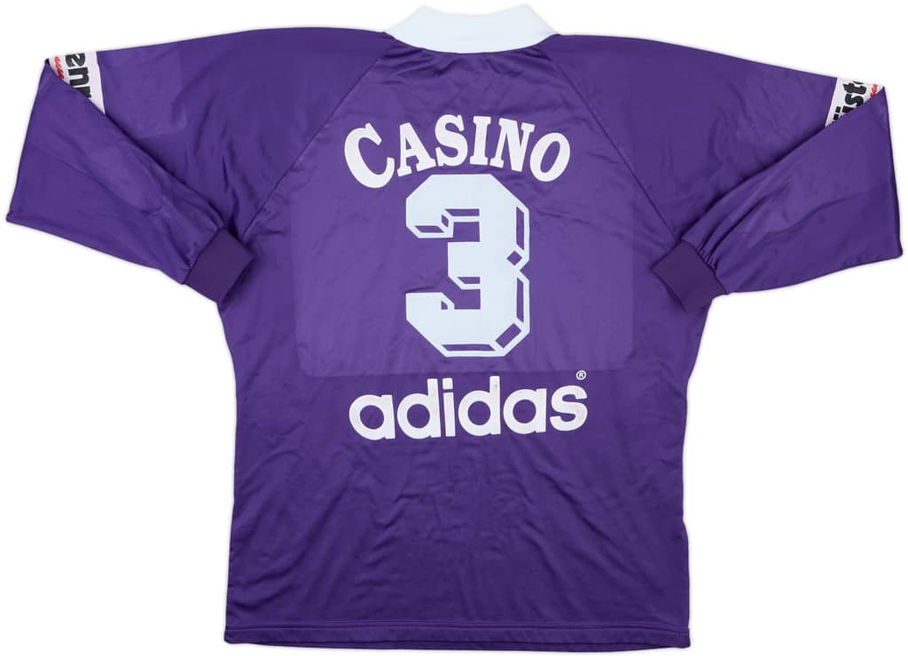 1995-96 Casino Salzburg Match Issue Home L/S Shirt #3