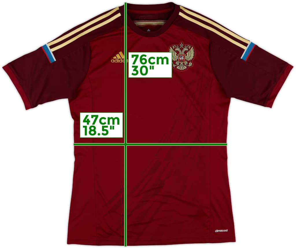 2014-15 Russia Home Shirt - 9/10 - (M/L)