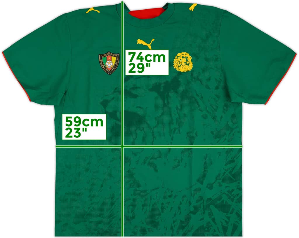 2006-08 Cameroon Home Shirt - 9/10 - (XL)