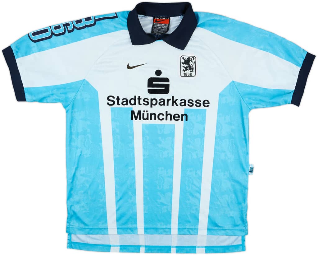 1996-97 1860 Munchen II Match Issue Home Shirt #13