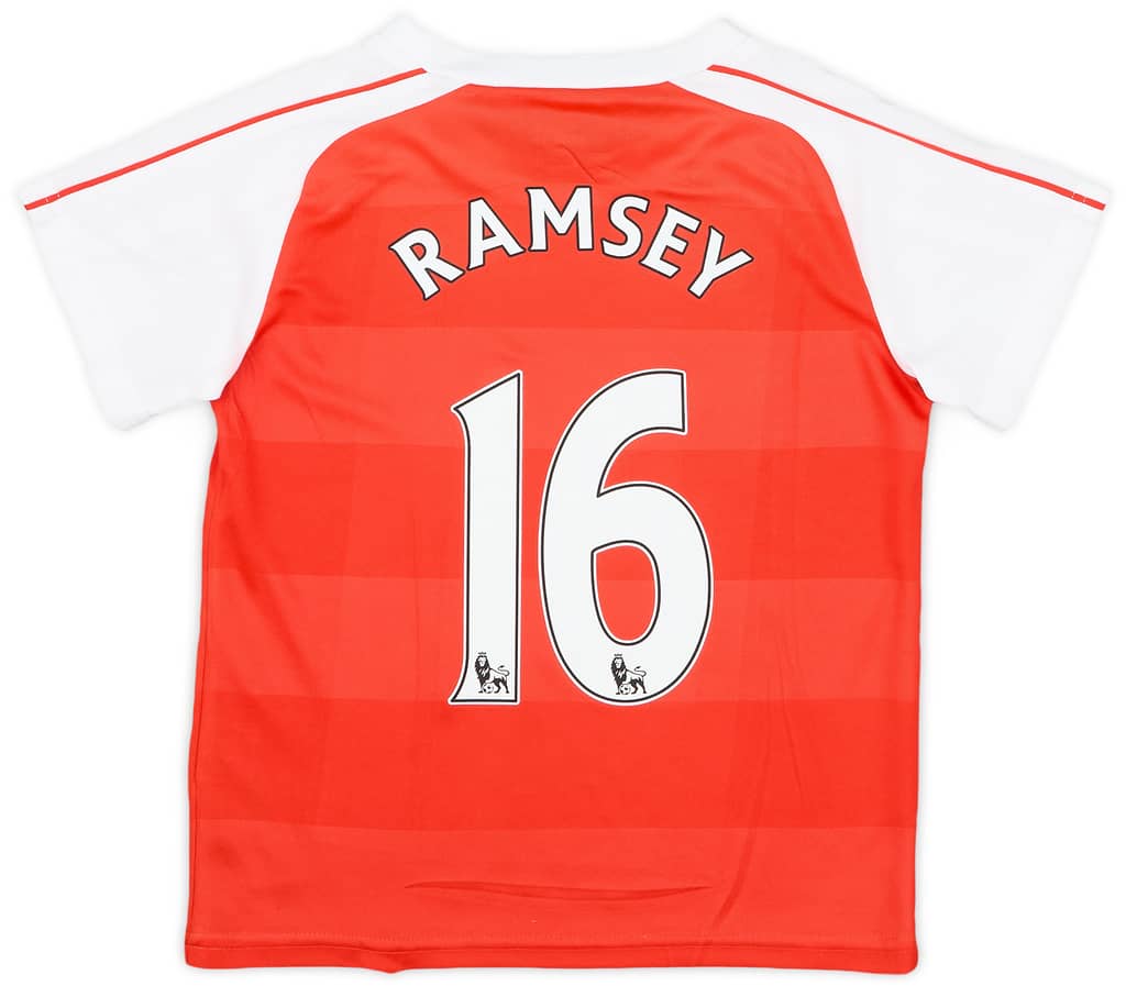 2015-16 Arsenal Home Shirt Ramsey #16 - 9/10 - (5-6 Years)