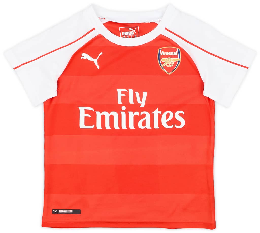 2015-16 Arsenal Home Shirt Ramsey #16 - 9/10 - (5-6 Years)