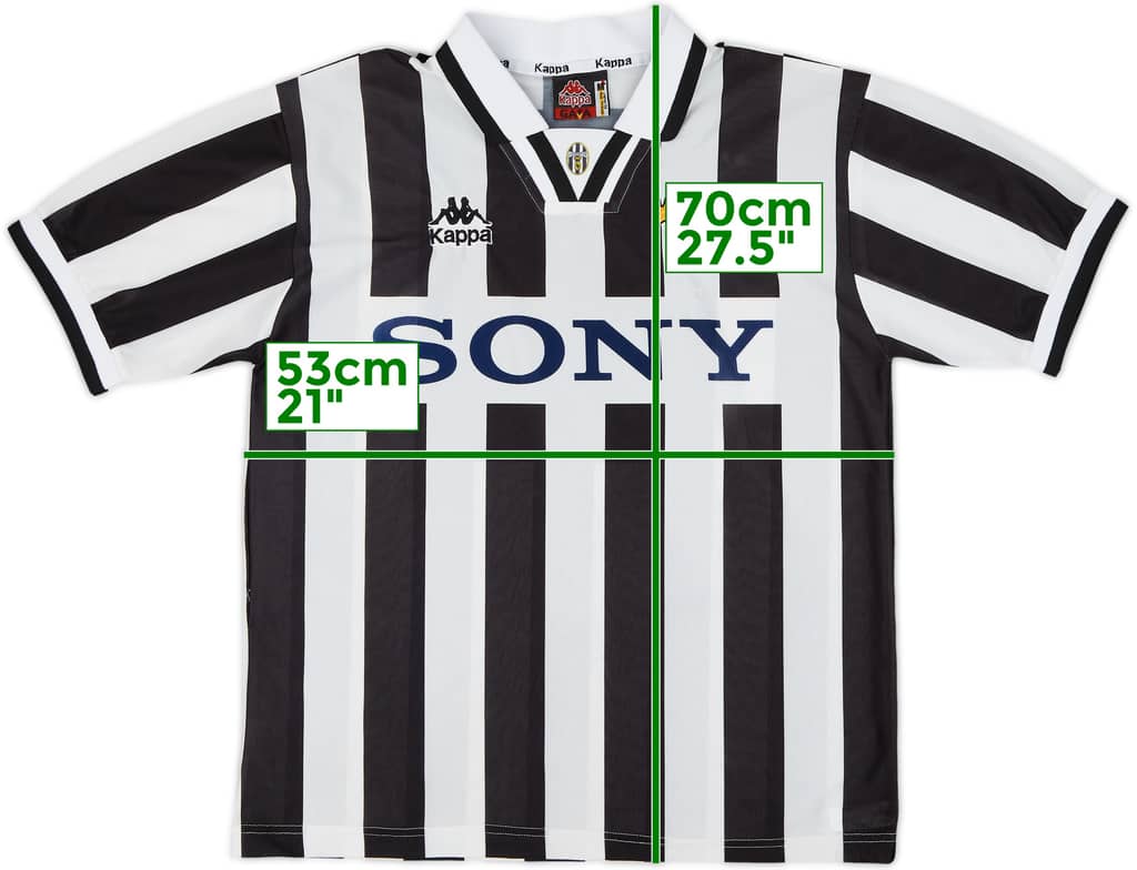 1995-97 Juventus Home Shirt - 5/10 - (M)
