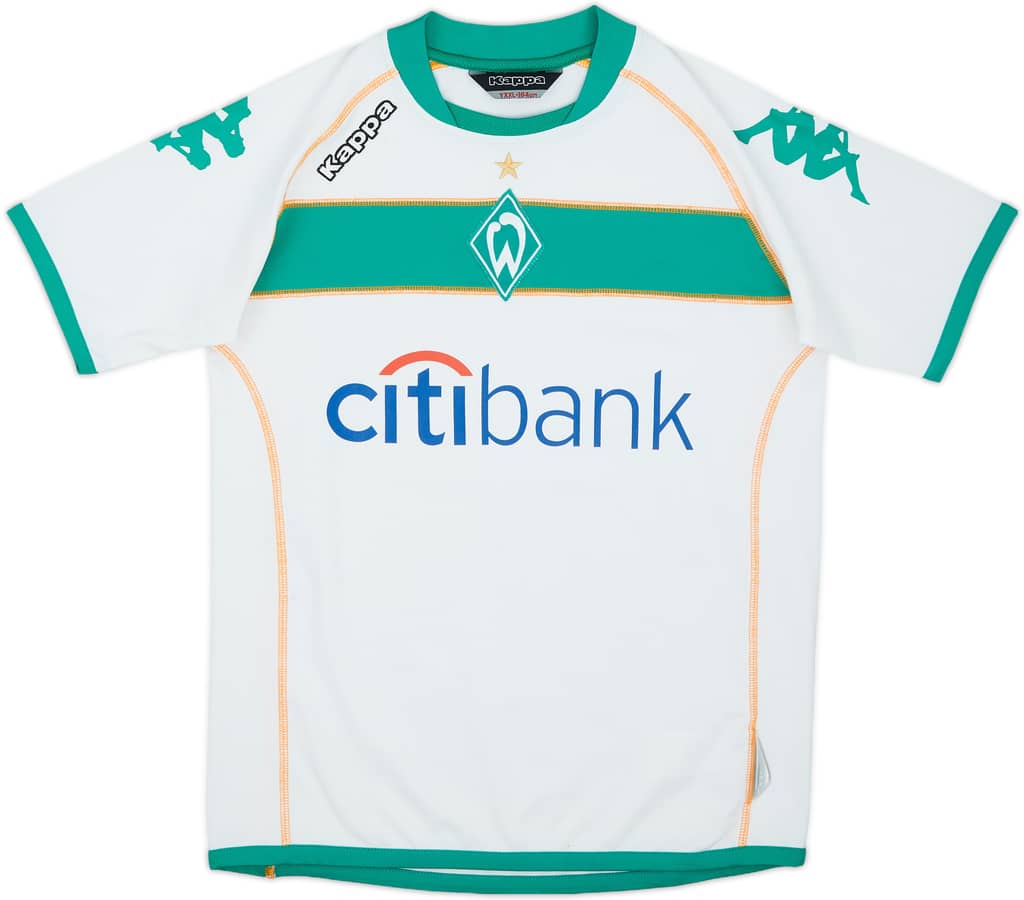 2008-09 Werder Bremen Home Shirt - 7/10 - (XL.Boys)