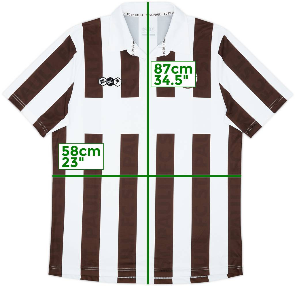 2011-12 St Pauli Home Shirt - 7/10 - (XXL)