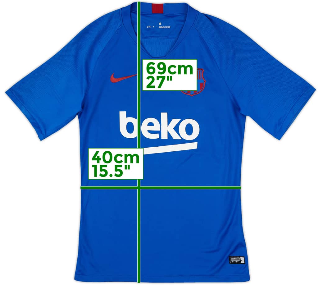 2019-20 Barcelona Nike Training Shirt - 7/10 - (S)