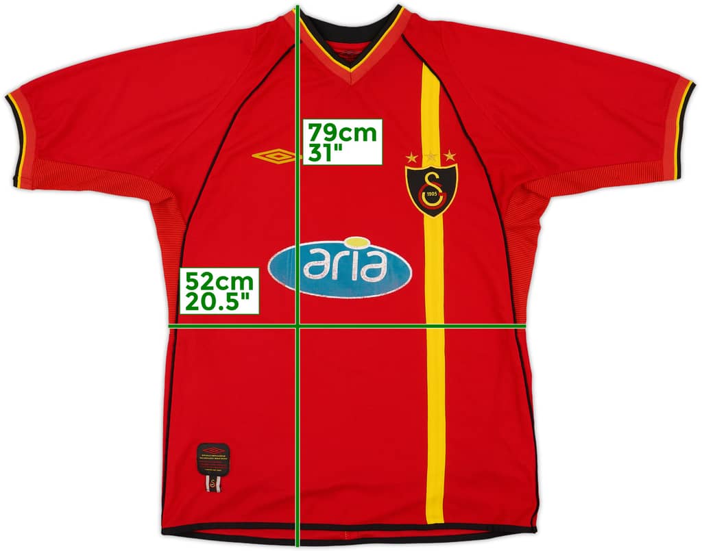 2002-03 Galatasaray Away Shirt - 6/10 - (L)