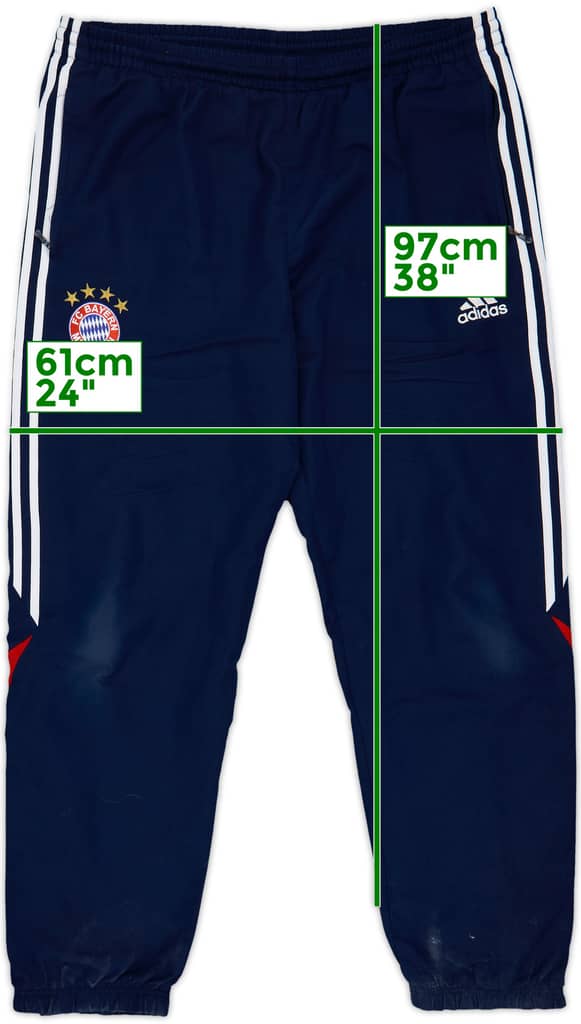 2009-10 Bayern Munich adidas Track Pants/Bottoms - 8/10 - (XXL)