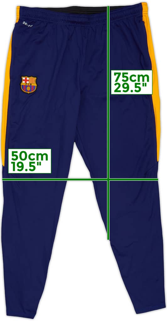 2018-19 Barcelona Nike Track Pants/Bottoms - 9/10 - (XL)
