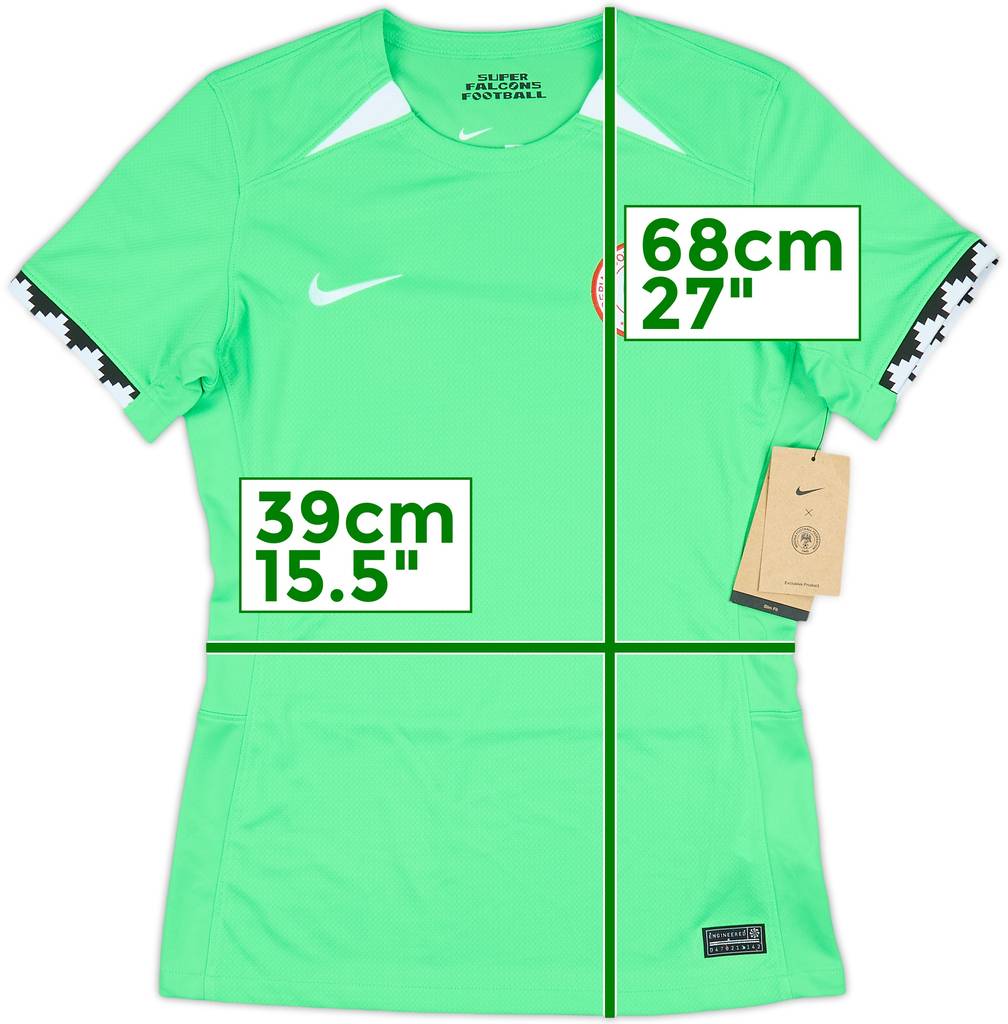 2023 Nigeria Womens Home Shirt (Women's S)