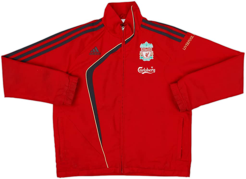 2009-10 Liverpool adidas Track Jacket - 8/10 - (S.Boys)