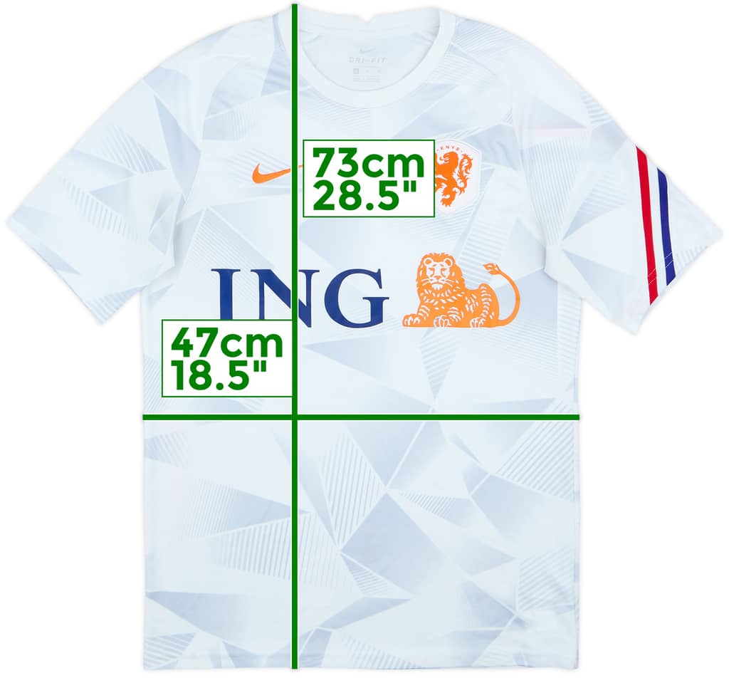 2020-21 Netherlands Nike Training Shirt - 8/10 - (M)