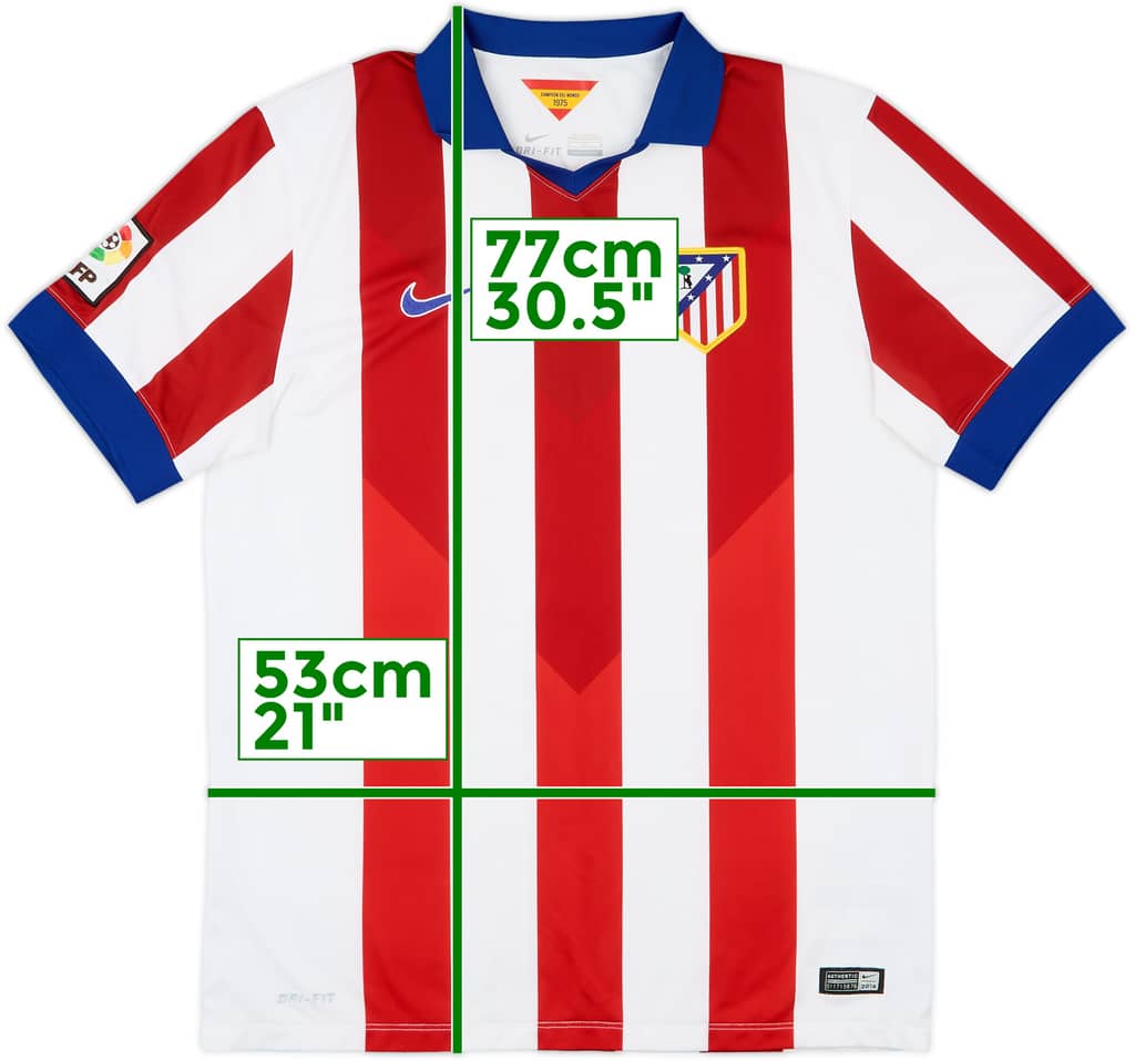 Camiseta de local del Atletico Madrid 2014-15 - 10/10 - (L)
