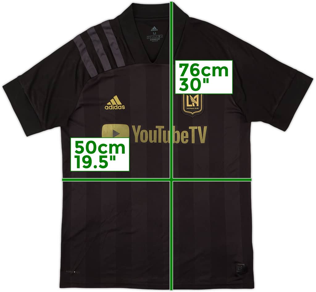 2020 LA FC Home Shirt - 8/10 - (M)