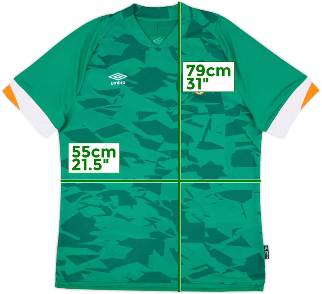 2022 Ireland Home Shirt - 8/10 - (XL)