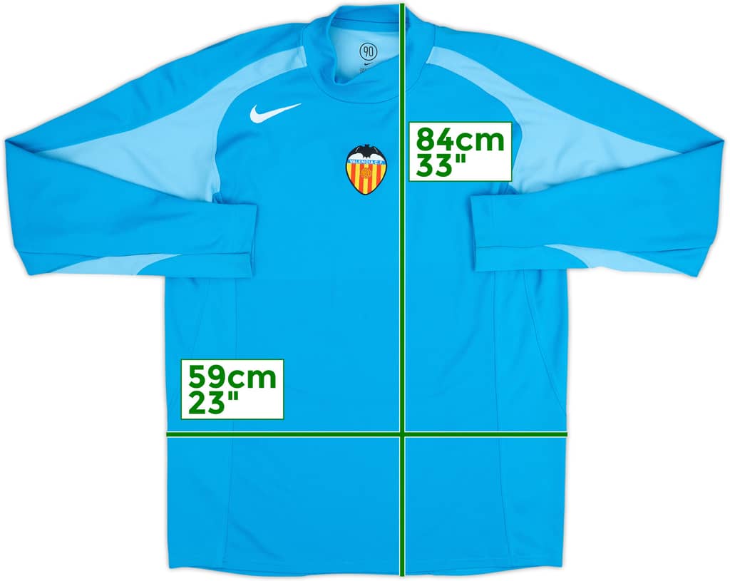 Camiseta de portero versión jugador del Valencia 2004-05 - 9/10 - (XL)