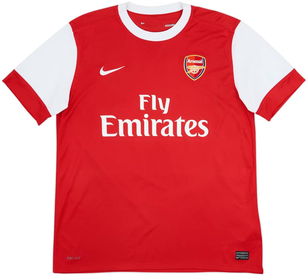2010-11 Arsenal Home Shirt Fabregas #4