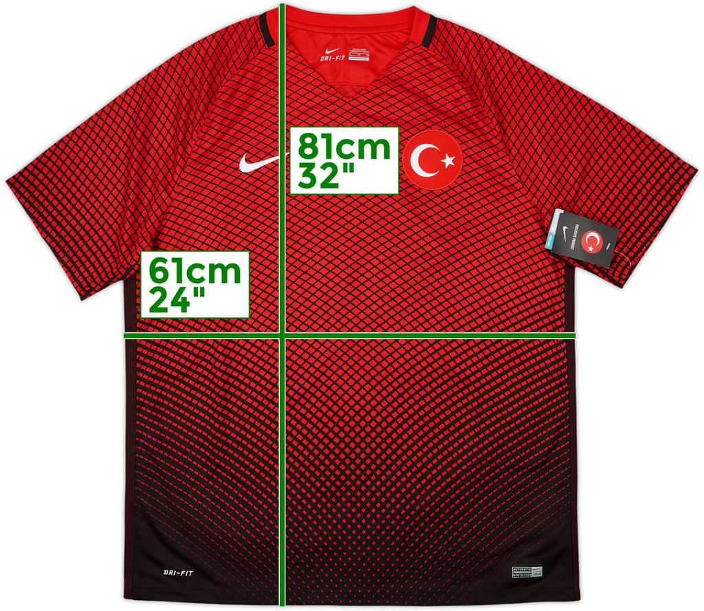 2016-17 Turkey Home Shirt (XL)