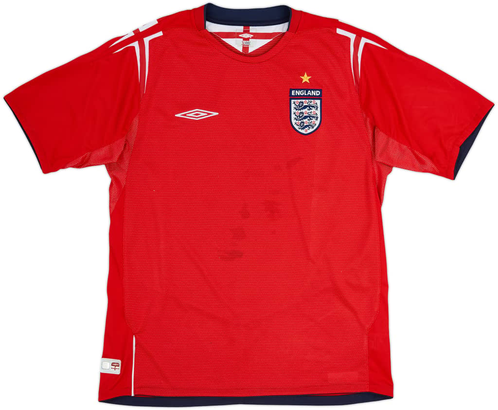 2004-06 England Away Shirt - 5/10 - (M)