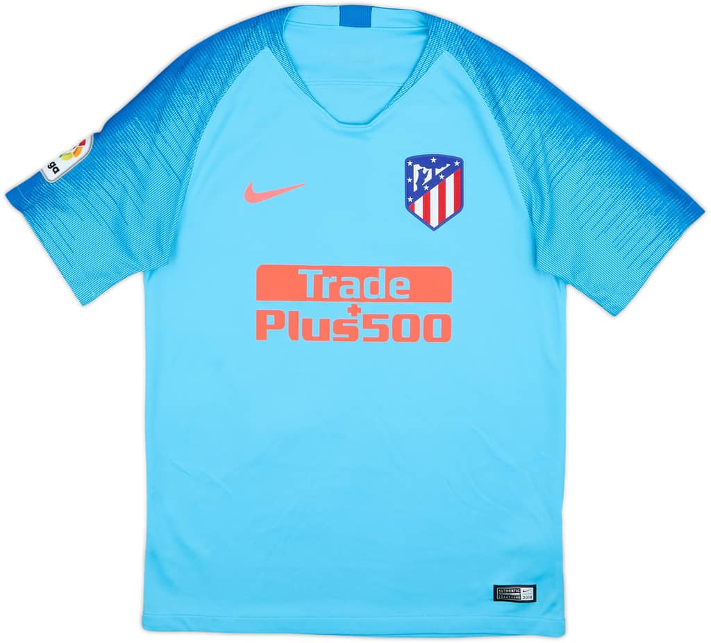 2018-19 Atletico Madrid Away Shirt - 8/10 - (S)