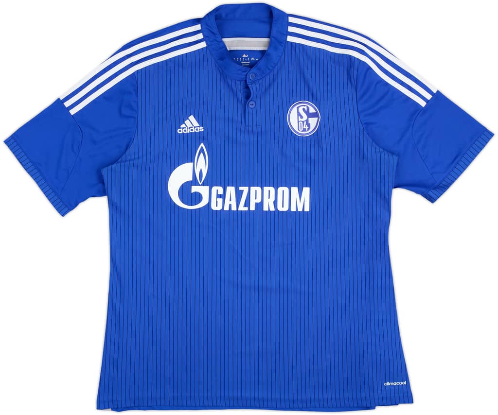 2015-16 Schalke Home Shirt - 7/10 - (XL)