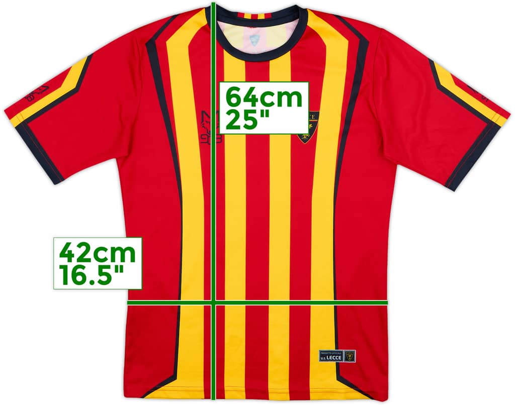 2018-19 Lecce Home Shirt - 9/10 - (XS)
