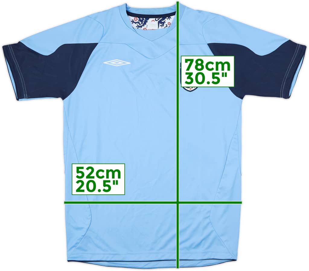 2008-09 England Umbro Training Shirt - 10/10 - (M)