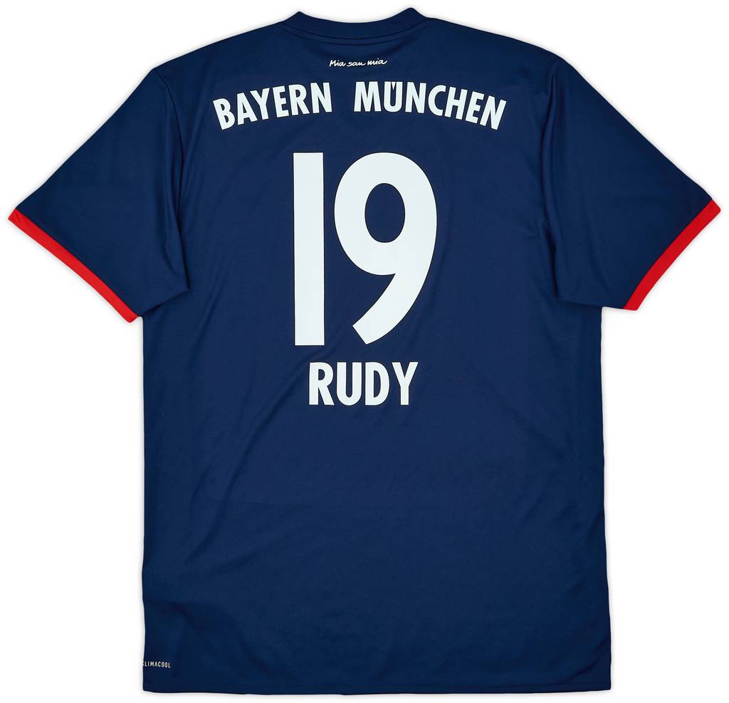 2017-18 Bayern Munich Away Shirt Rudy #19 - 9/10 - (L)