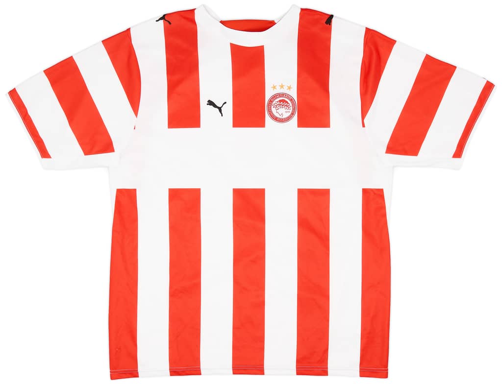 2006-07 Olympiakos Home Shirt - 8/10 - (XL)
