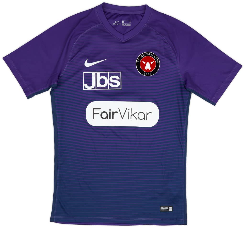 2018-19 FC Midtjylland Away Shirt - 9/10 - (S)