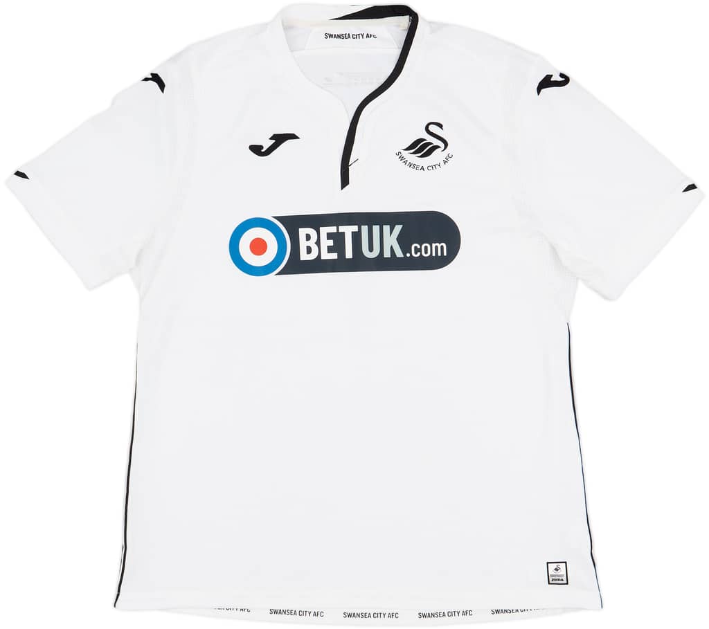 2018-19 Swansea Home Shirt - 8/10 - (XXL)