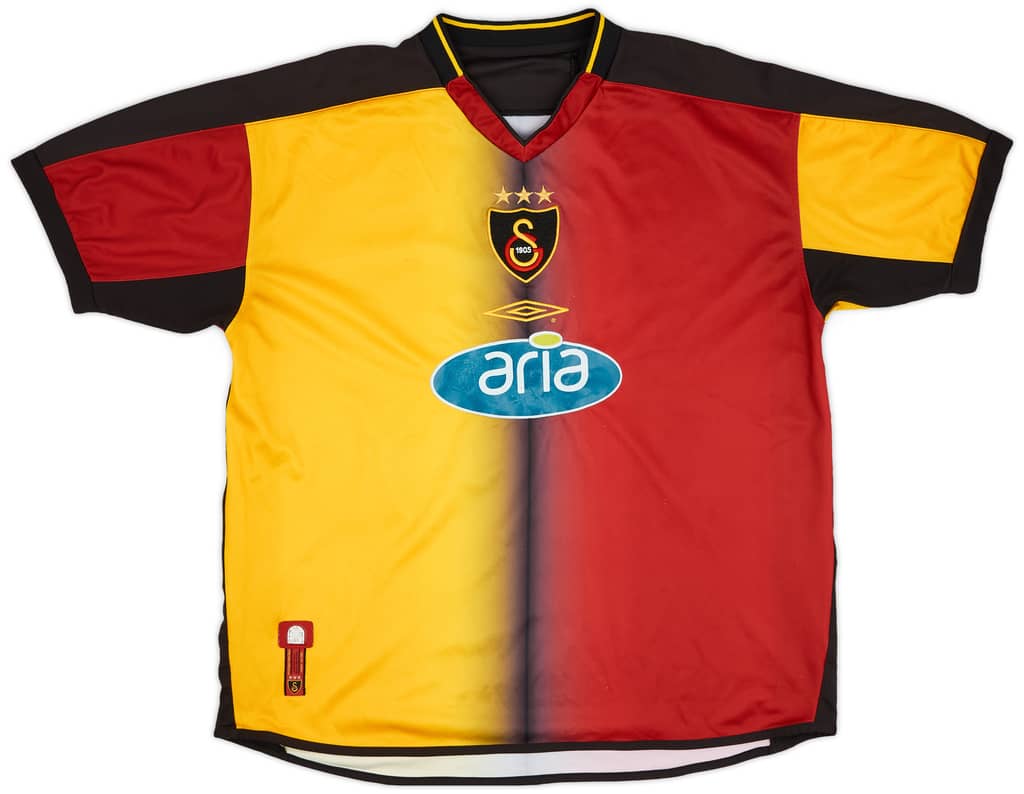 2003-04 Galatasaray Home Shirt De Boer #5 - 7/10 - (XXL)