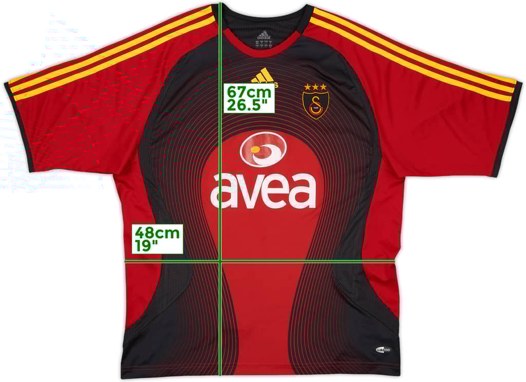 2006-07 Galatasaray adidas Training Shirt - 7/10 - (L)
