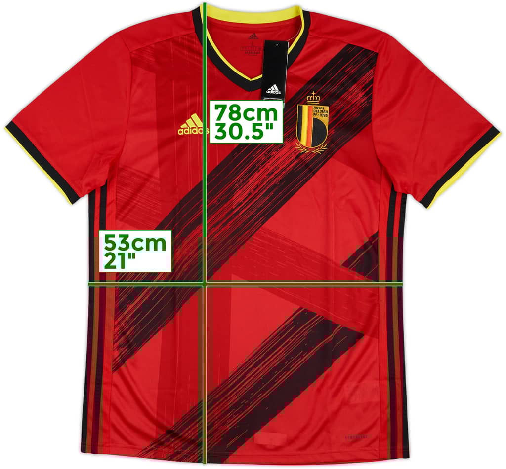 2020-21 Belgium Home Shirt (L)