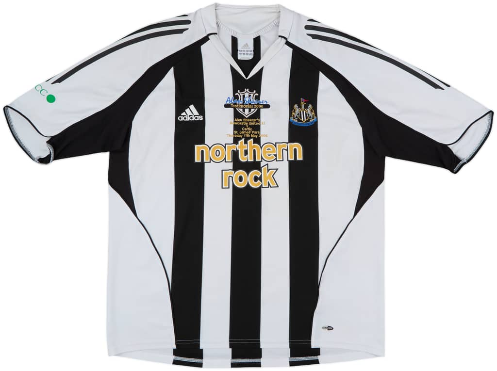 2006 Newcastle 'Alan Shearer Testimonial' Home Shirt - 6/10 - (XL)