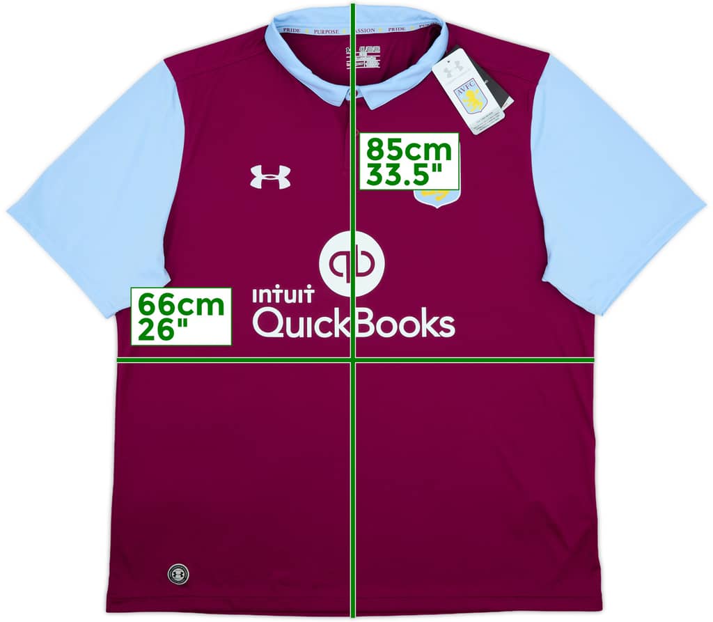 2016-17 Aston Villa Home Shirt (4XL)