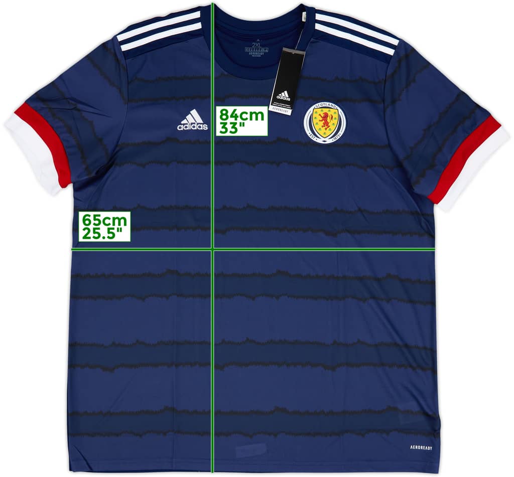 2020-22 Scotland Home Shirt (XXL)