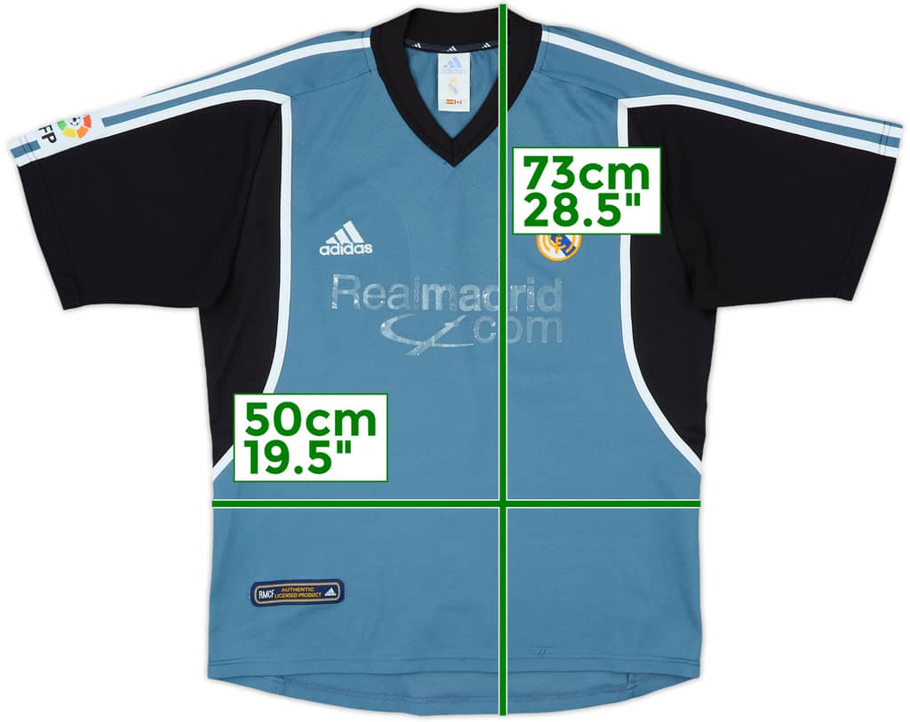 2001 Real Madrid Third Shirt - 4/10 - (S)