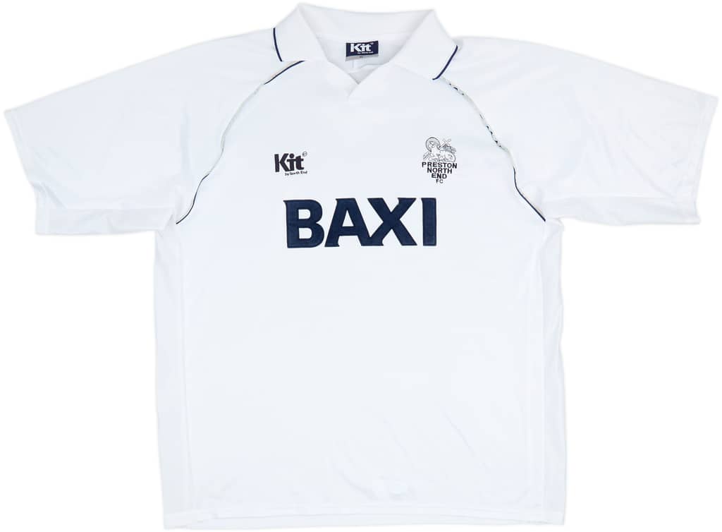 1998-99 Preston North End Home Shirt - 8/10 - (XL)