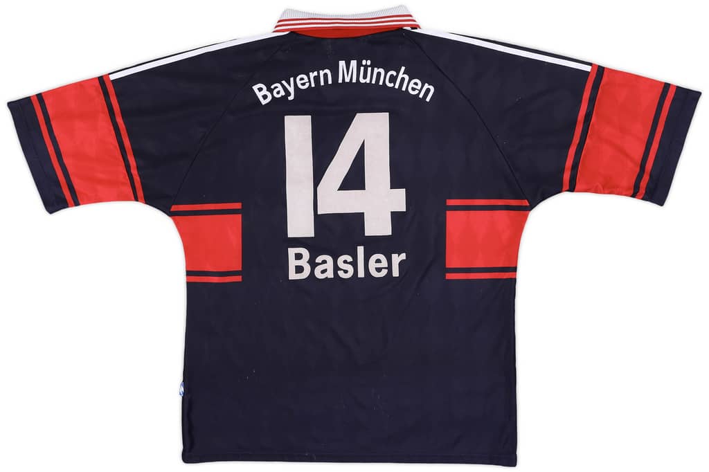 1997-99 Bayern Munich Home Shirt Basler #14 - 7/10 - (L)